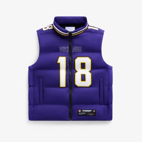 Off Season Unisex Justin Jefferson Purple Minnesota Vikings Player Puffer Vest