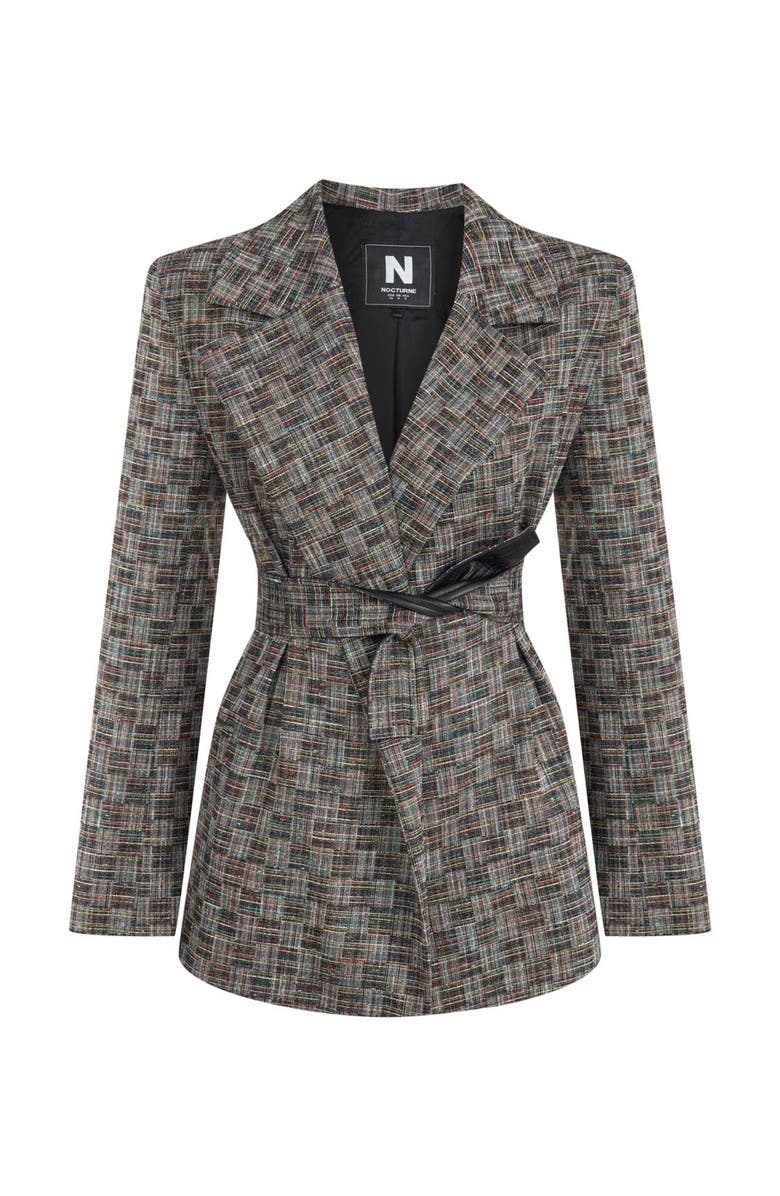 Nocturne Double-Sided Belt Designed Jacket, Alternate, color, 