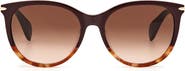 rag & bone 54mm Round Cat Eye Sunglasses
