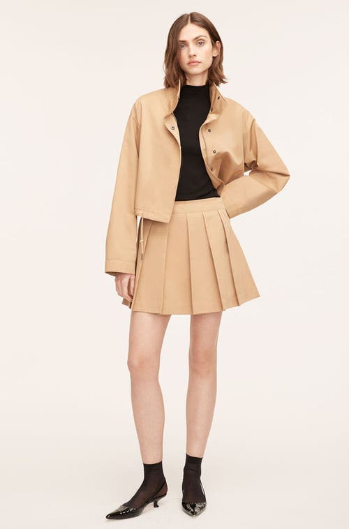 REBECCA TAYLOR REBECCA TAYLOR MILITARY COTTON MINI SKIRT