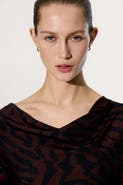 H&M Cowl-neck Top