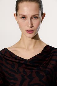 H&M Cowl-neck Top