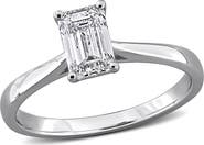 Created Forever Emerald Cut Lab-Grown Diamond Solitaire Ring - 1.03ct.