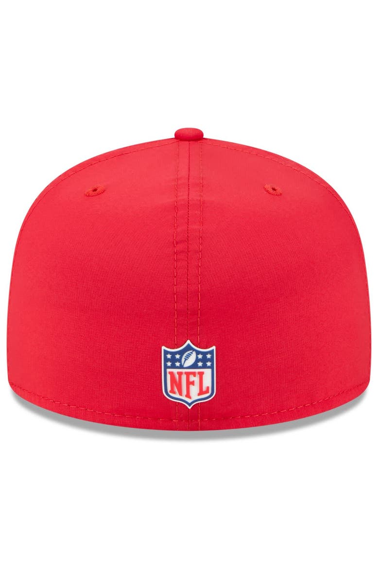 New Era Men's New Era Red Kansas City Chiefs 2025 Sideline 59FIFTY Fitted Hat, Alternate, color, Red