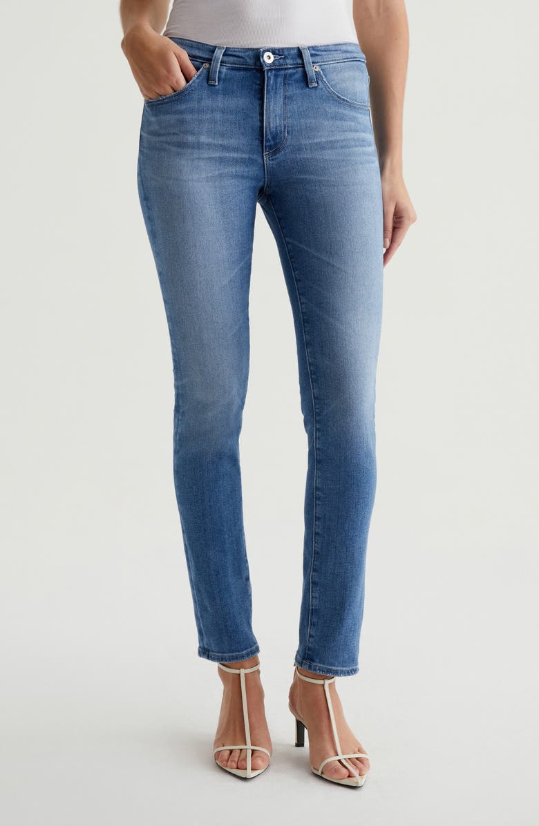 AG Prima Low Rise Cigarette Jeans, Main, color, 