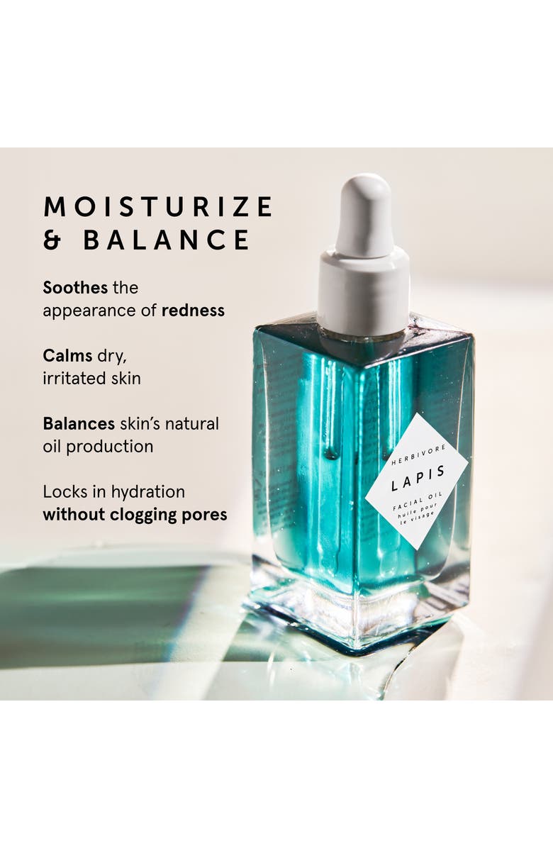 Herbivore Botanicals Lapis Blue Tansy Facial Oil for Oily Skin, Alternate, color,