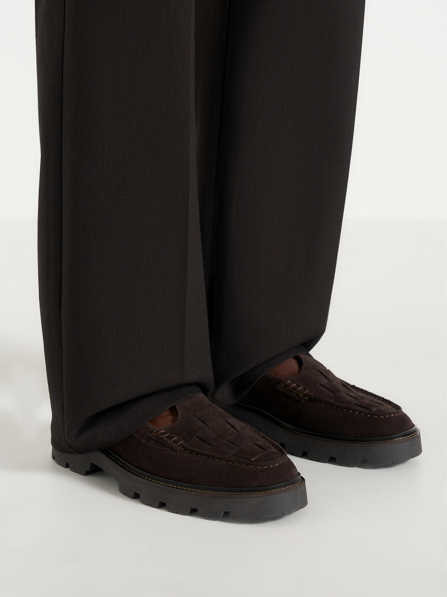Amalfi Fishermans Sandals, Alternate, color, Brown