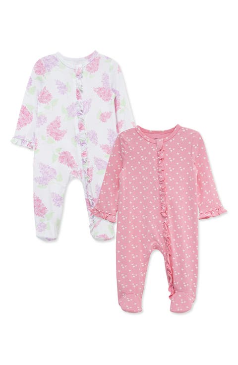 Lilacs Pack of 2 Footies (Baby)
