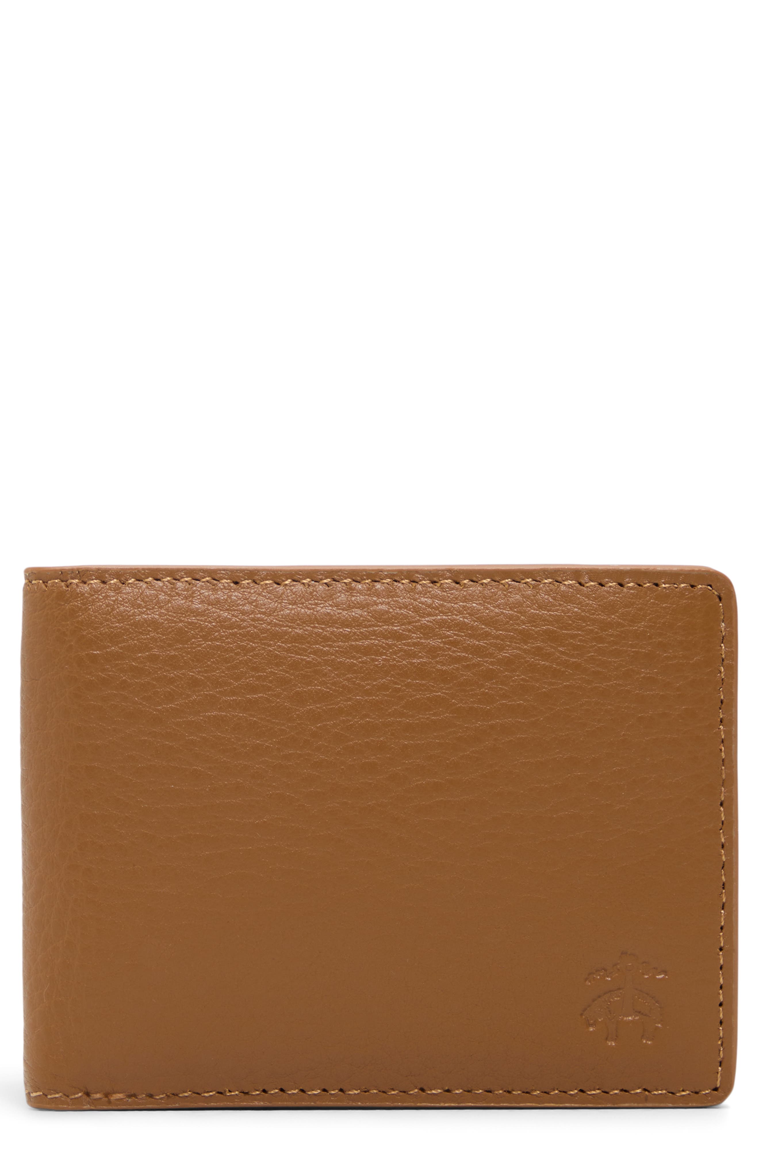 Brooks Brothers Brower Bifold Leather Wallet
