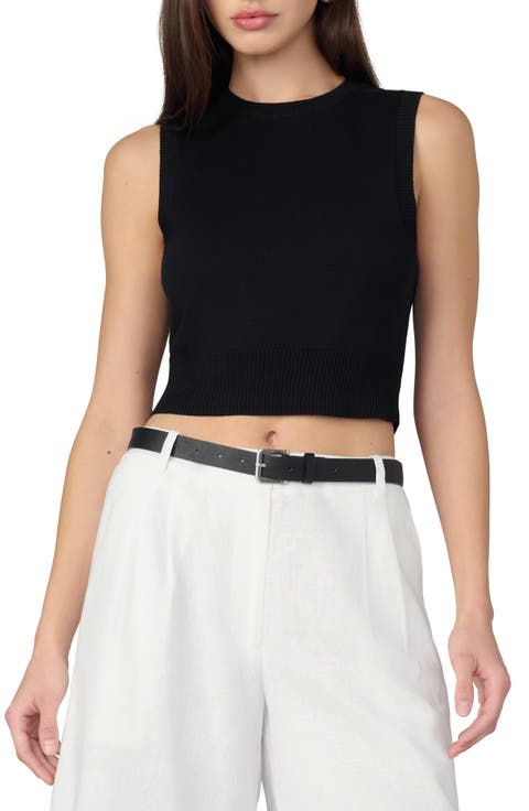 The Laurel Shrunken Sweater Vest