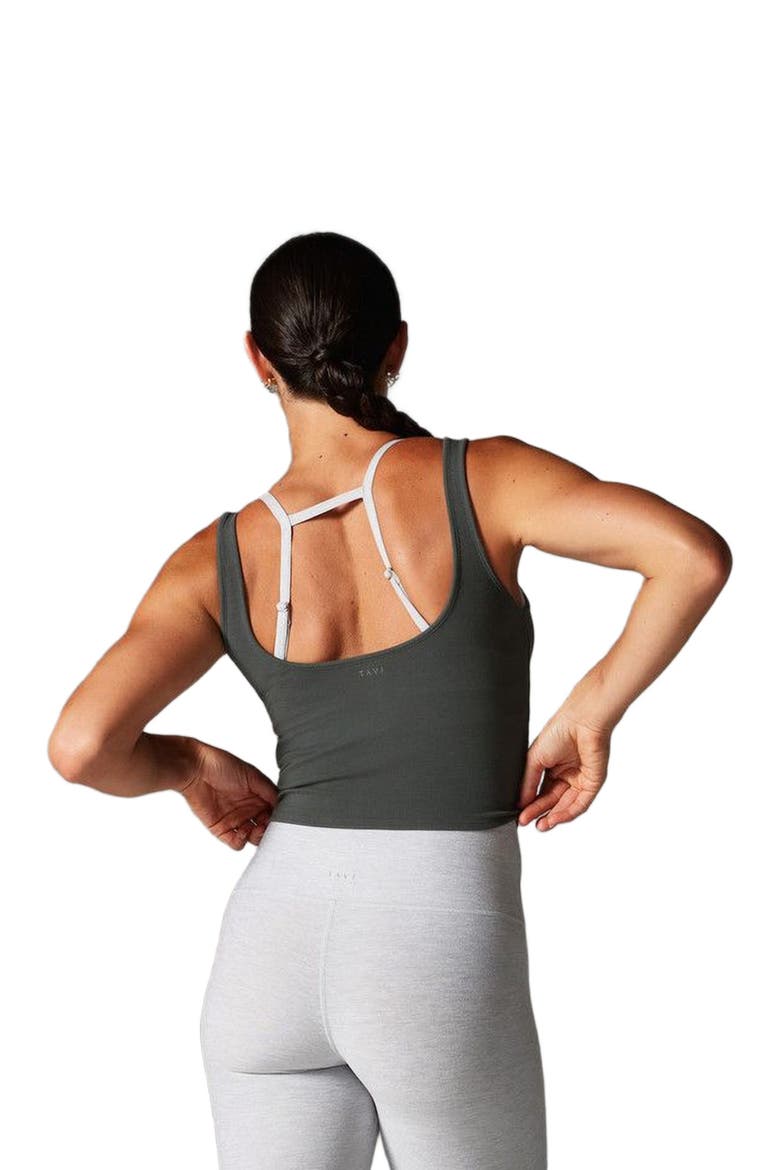 Fitted Henley Tank, Alternate, color, URBAN