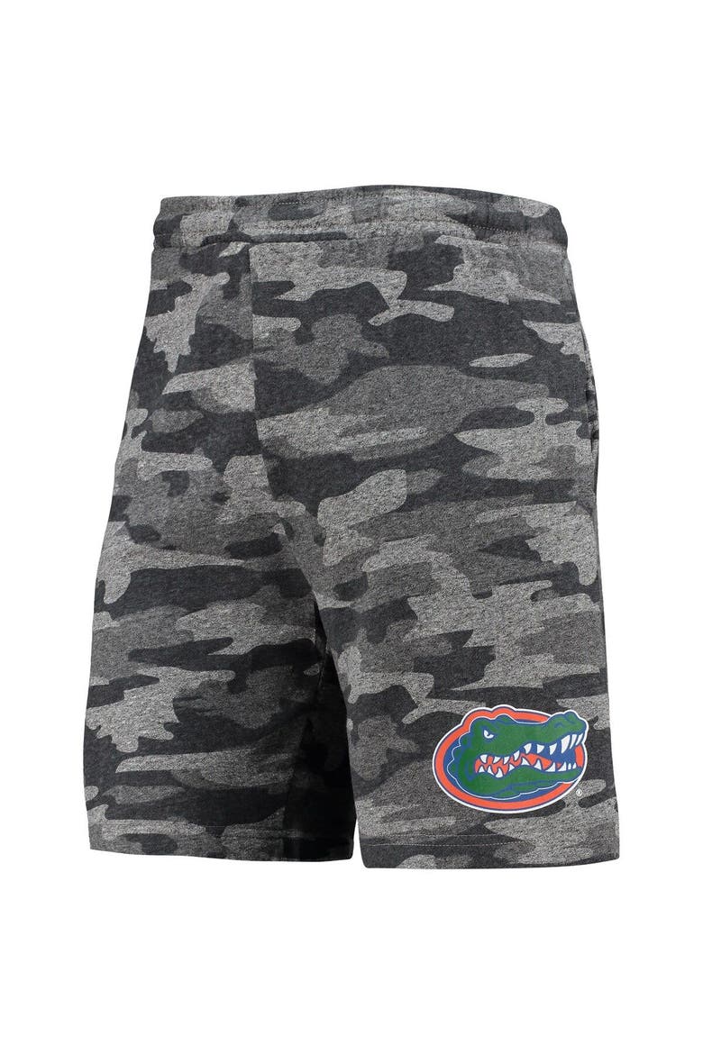 Men's Concepts Sport Charcoal/Gray Florida Gators Camo Backup Terry Jam Lounge Shorts, Alternate, color, Charcoal
