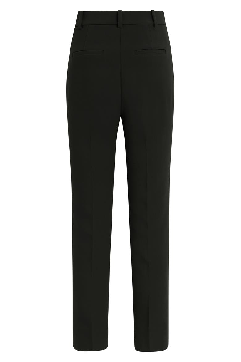 The Favorite High Waist Ankle Cigarette Pants, Alternate, color, BLACK