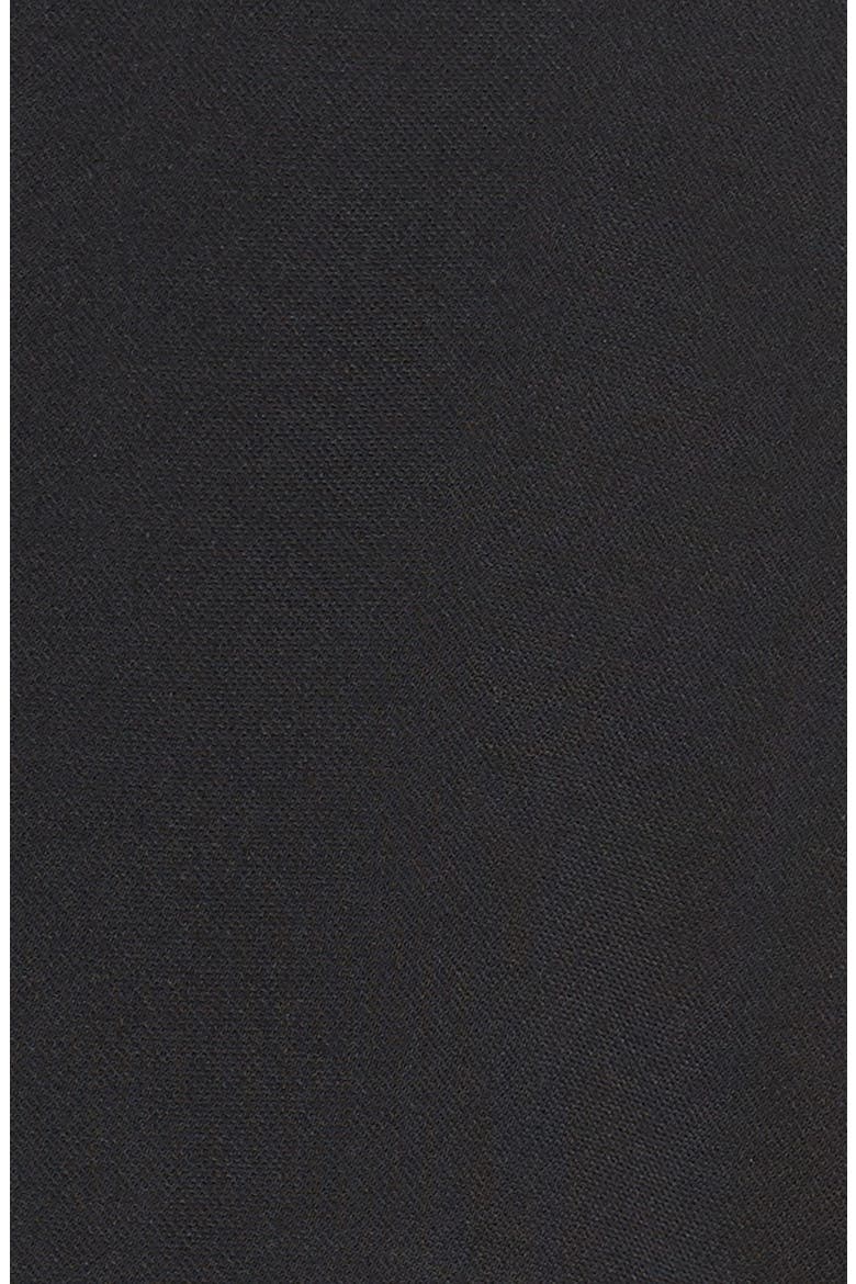 Pleat Back Jacket, Alternate, color, BLACK