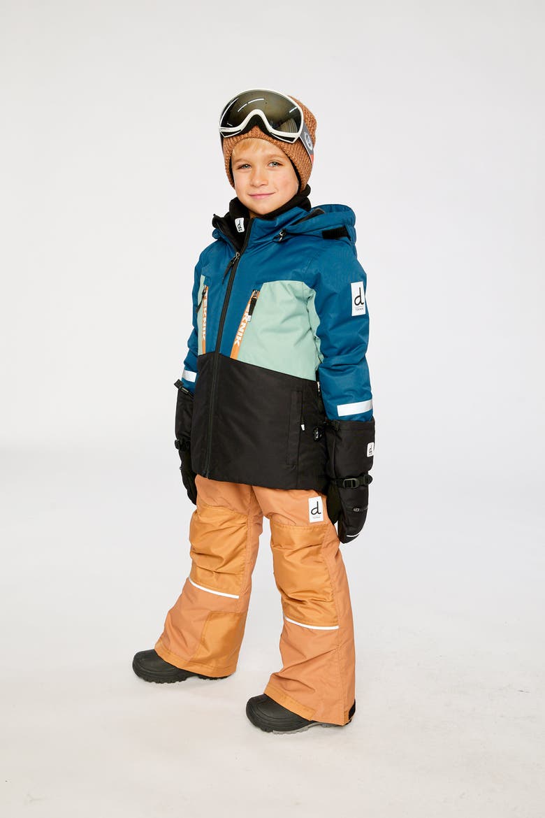 Teknik Fleece Jacket & Pants Two Piece Snowsuit, Alternate, color, Navy Blue