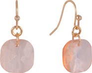 Laundry by Shelli Segal Cushion Cut Crystal Drop Earrings