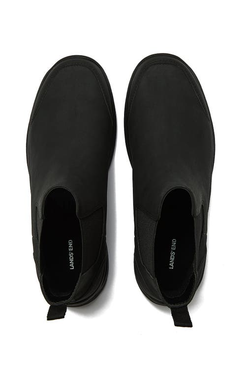 Lands' End Terrain All Weather Chelsea Boots In Black