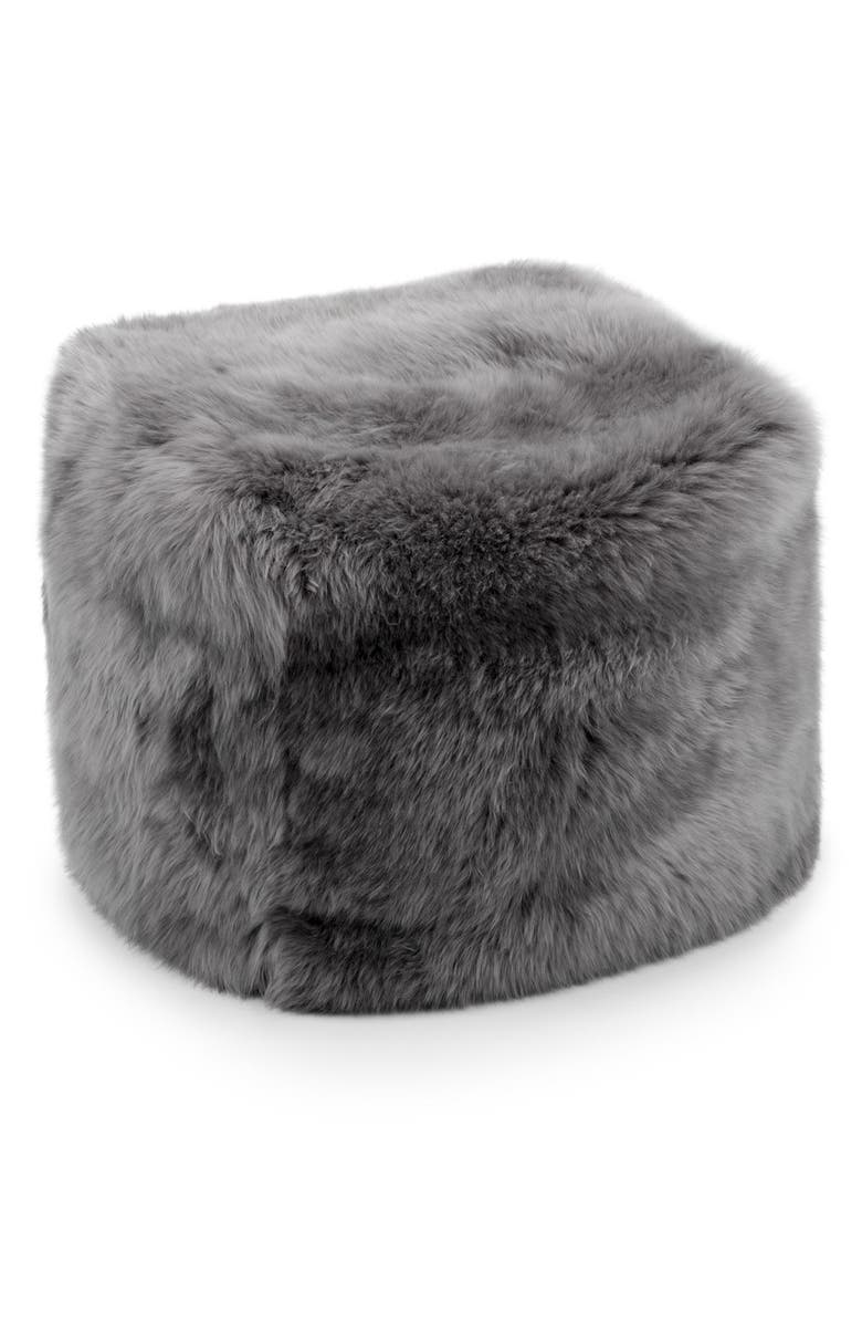 UGG<sup>®</sup> Genuine Shearling Pouf, Main, color, 