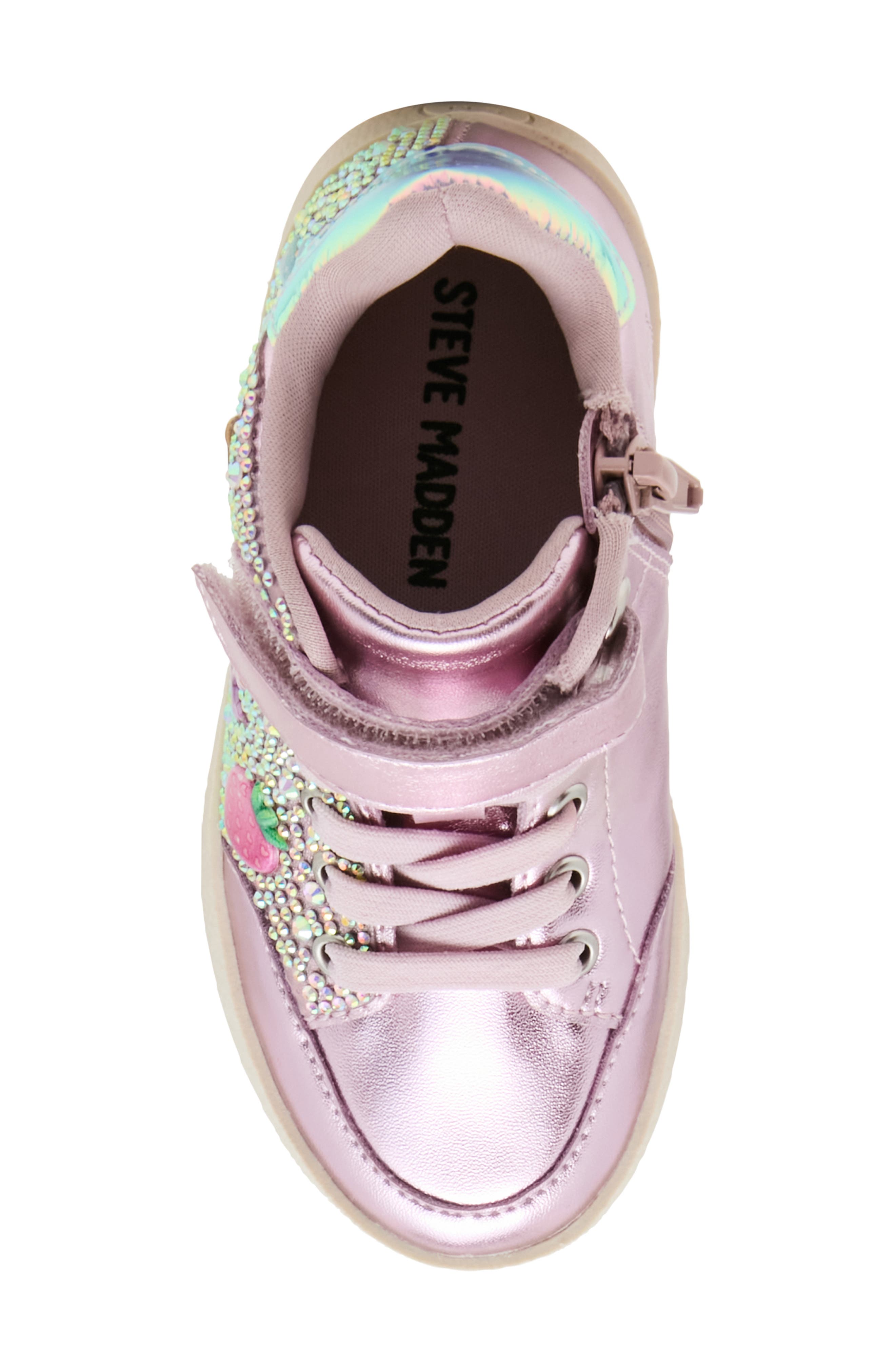 Kids' Tdelight High Top Sneaker, Alternate, color, PINK