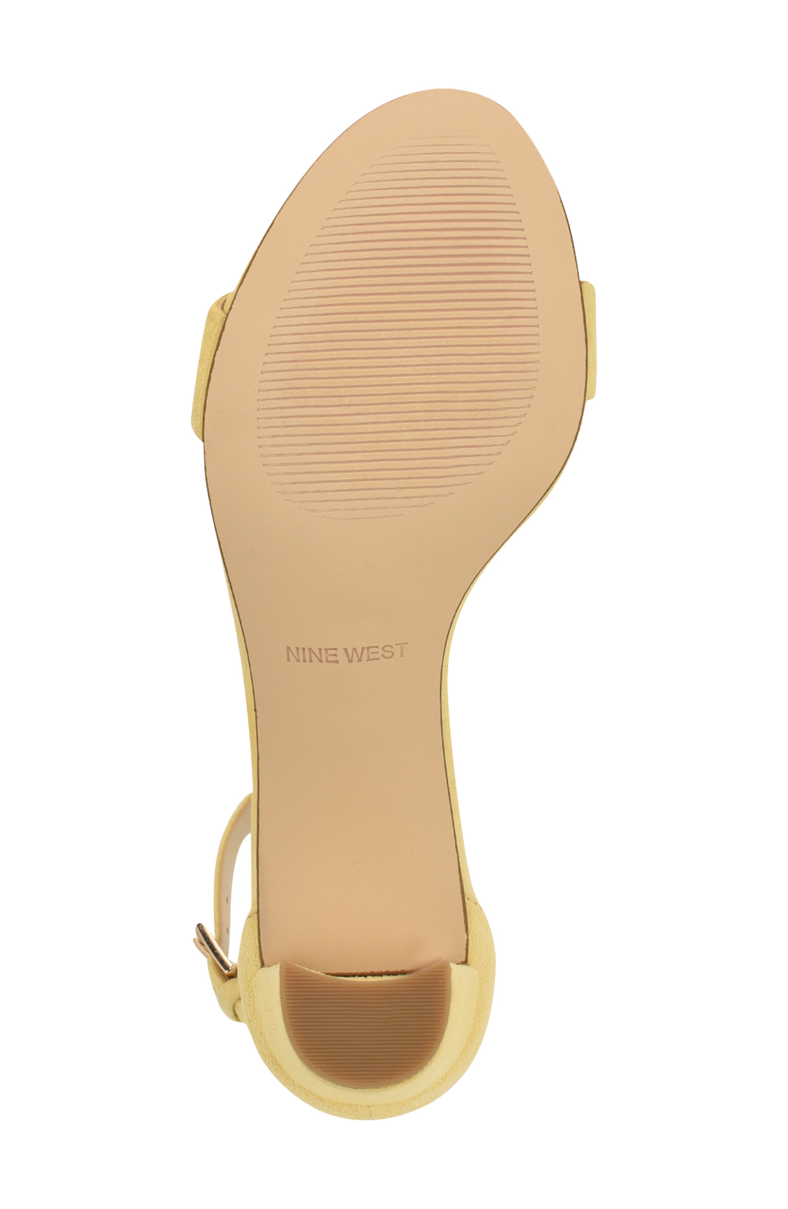 Pruce Ankle Strap Sandal, Alternate, color, LIGHT YELLOW SUEDE