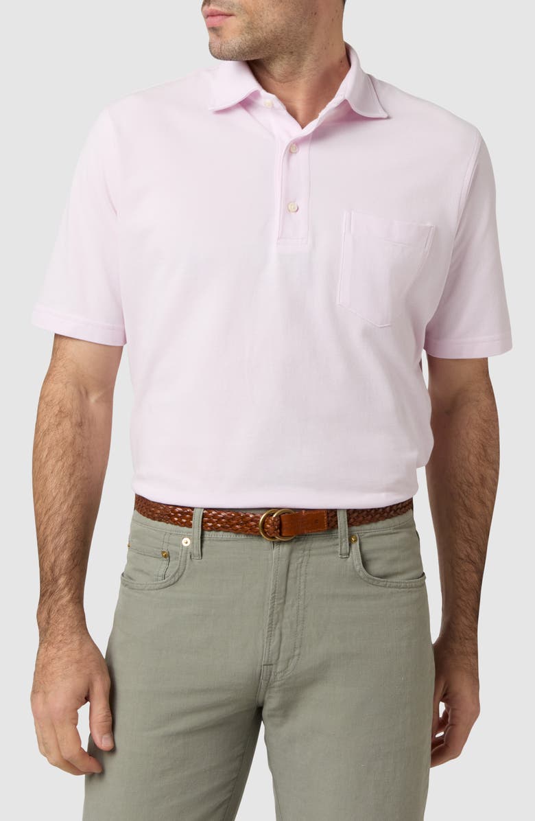 Sid Mashburn Pima Cotton Piqué Polo, Main, color, 