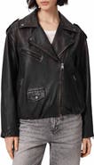 AllSaints Samina Leather Biker Jacket