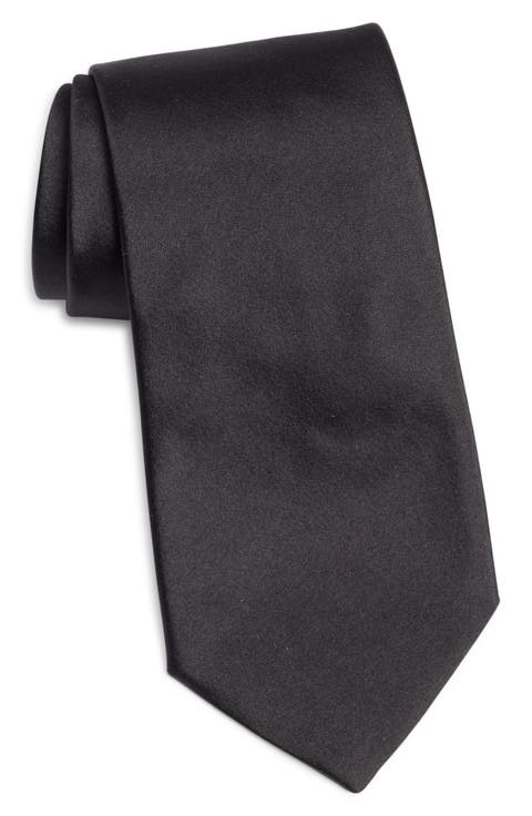 Solid Silk Tie