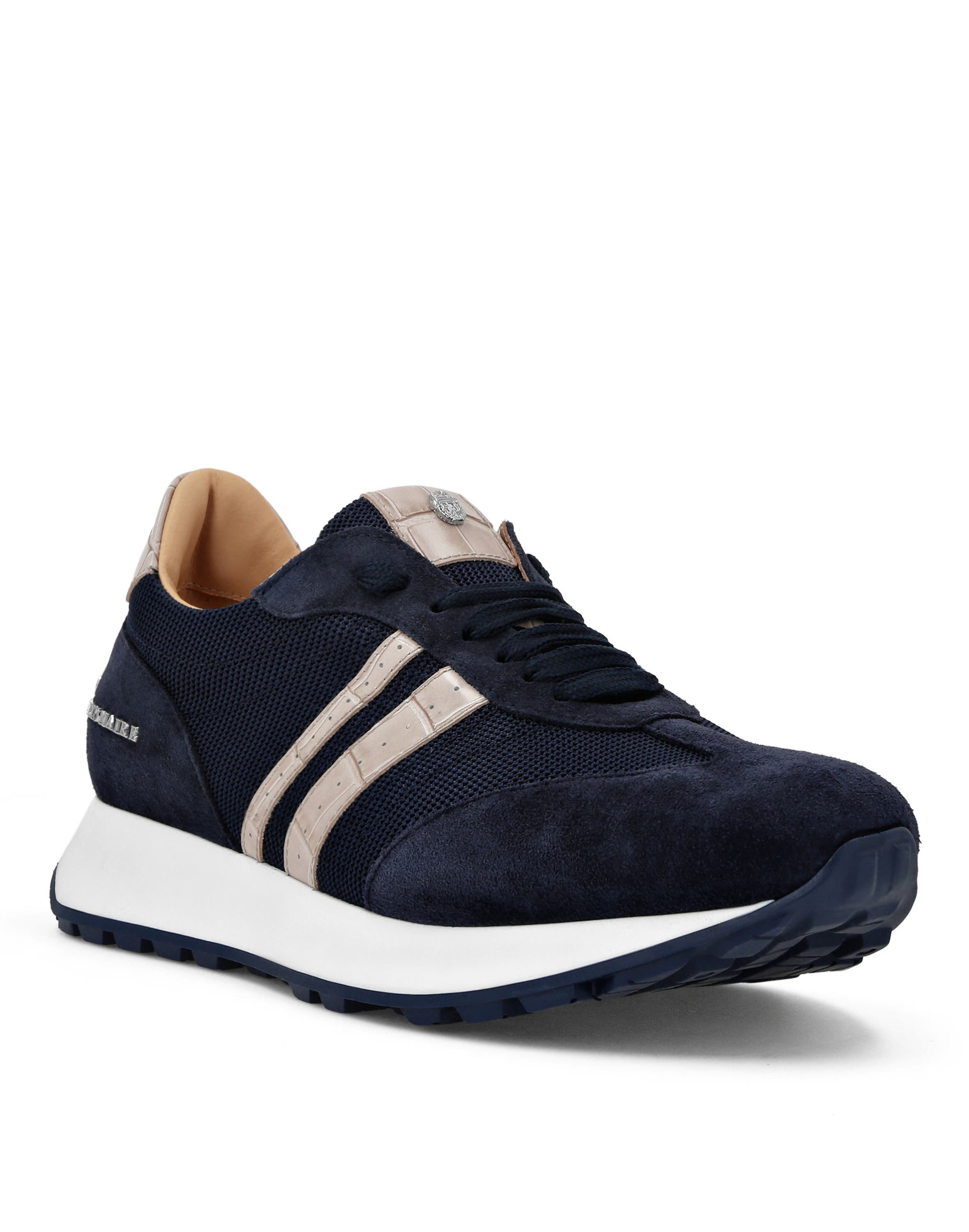 Billionaire Runner Mix Logo Men In Blue