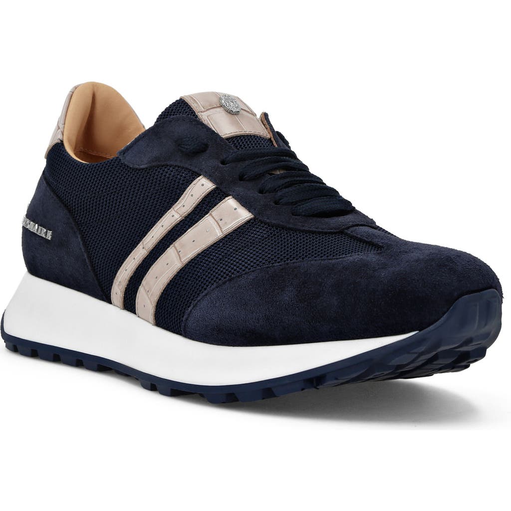 Billionaire Runner Mix Logo Men In Blue