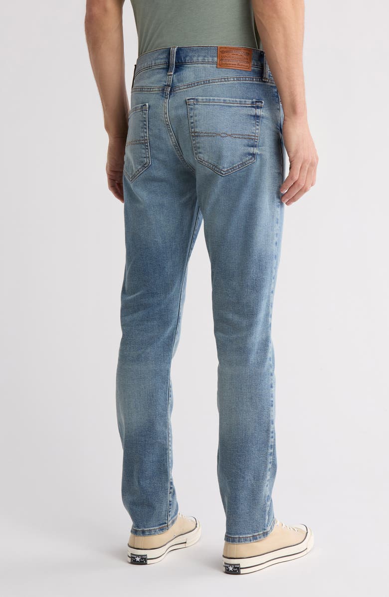 Lucky Brand 121 Slim Straight Jeans, Alternate, color, Gilman Wash