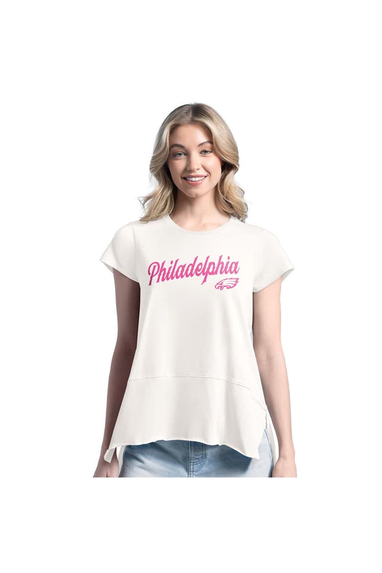Women's Margaritaville  Green Philadelphia Eagles Gametime Is Paradise T-Shirt, Main, color, Green