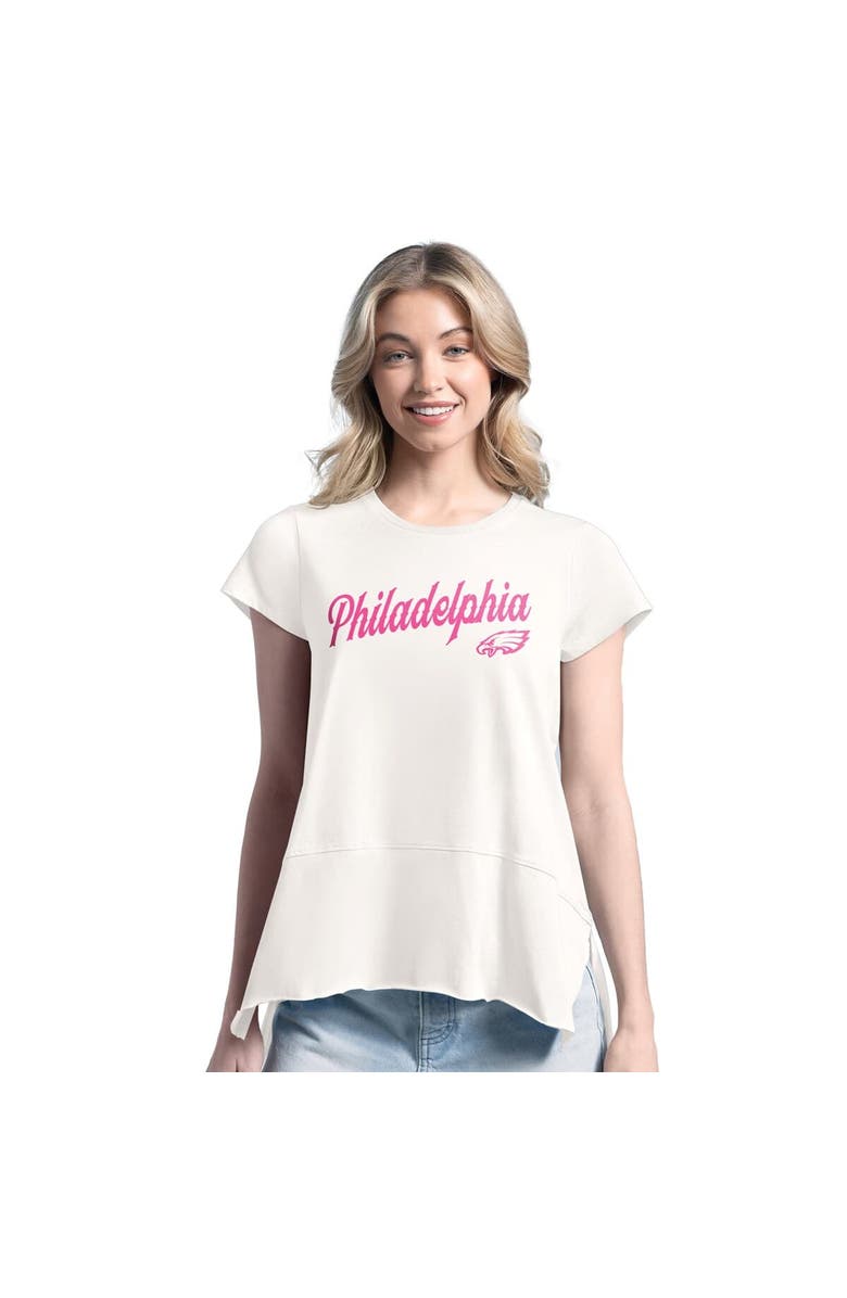 Margaritaville Women's Margaritaville  Green Philadelphia Eagles Gametime Is Paradise T-Shirt, Main, color, Green
