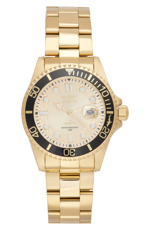 Pro Diver Auto Bracelet Watch, 43mm x 11.3mm