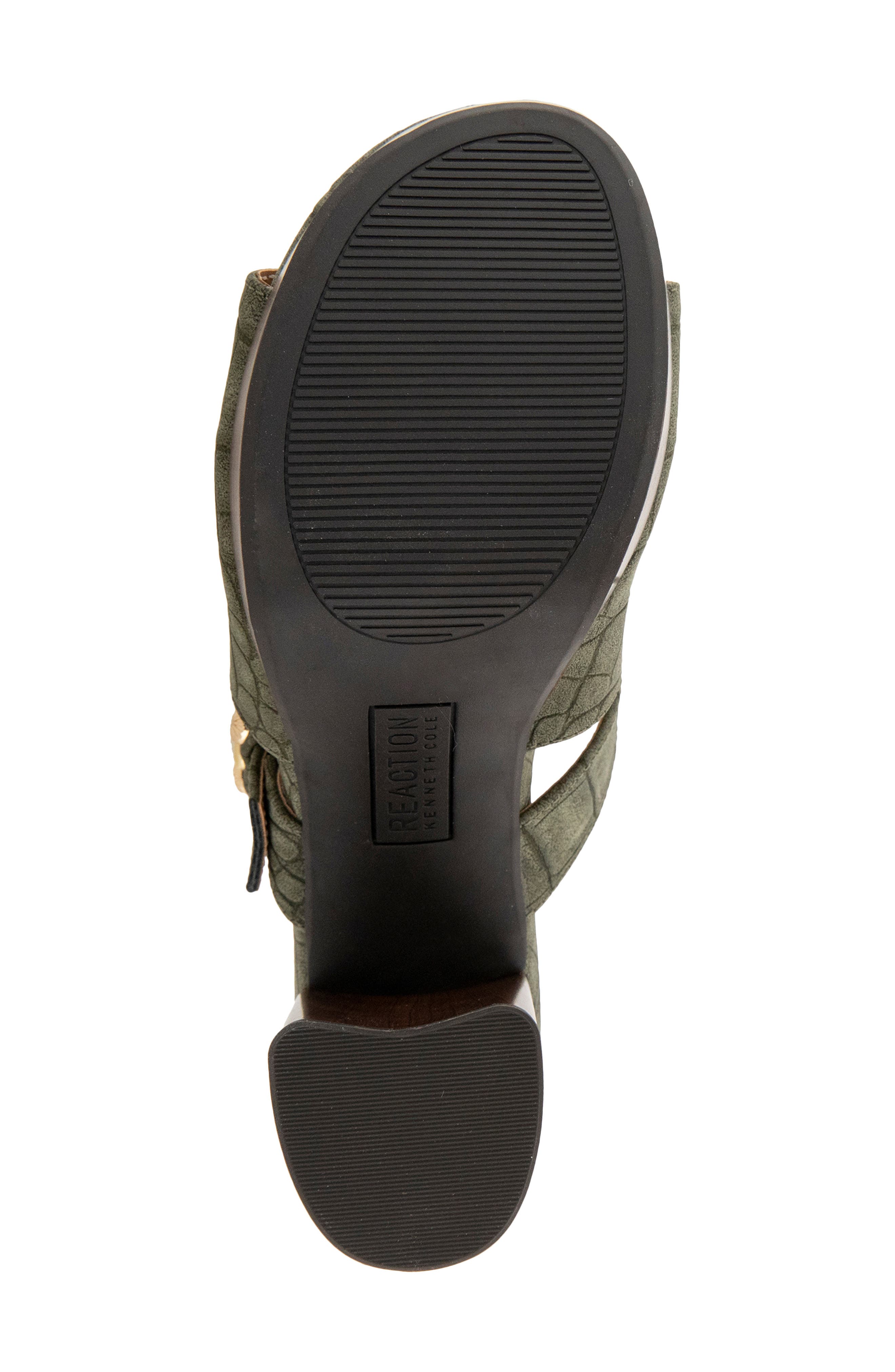Rumson Platform Sandal, Alternate, color, MILITARY GREEN GATOR