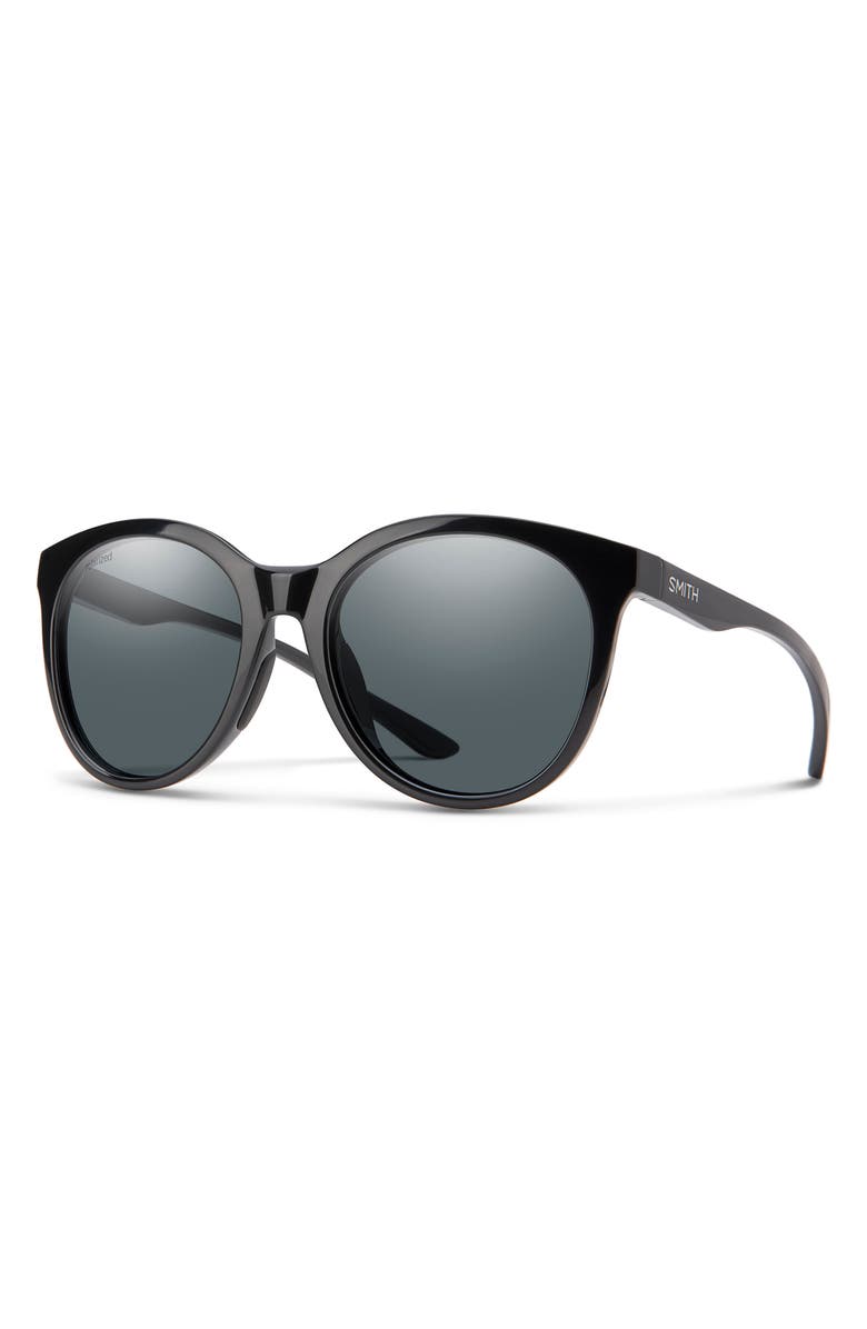 Smith Bayside 55mm Polarized Round Sunglasses, Main, color,