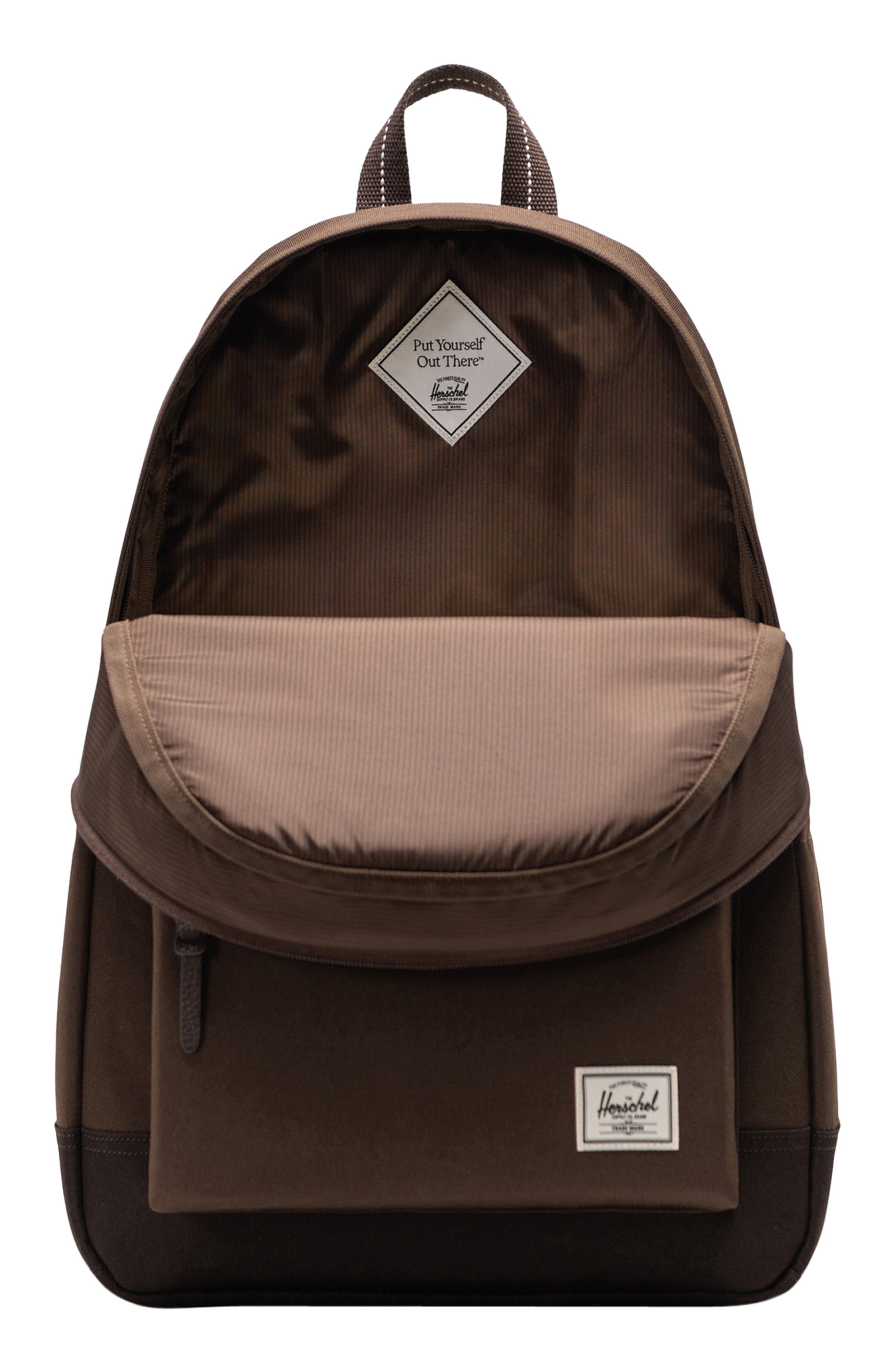 Herschel Supply Co. Heritage Backpack, Alternate, color, Brown Slate/Delicioso