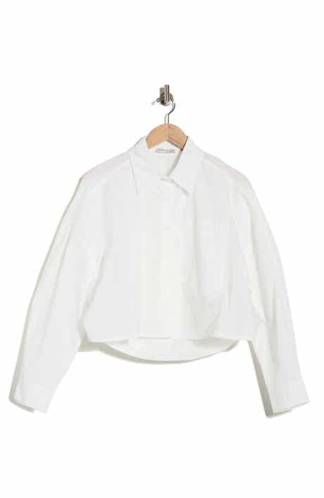 PATRIZIA LUCA Cropped Cocoon Shirt