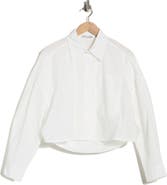 PATRIZIA LUCA Cropped Cocoon Shirt