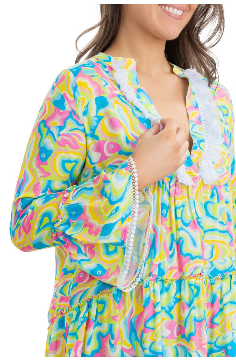 Kenny Flowers The St. Lucia - Tunic Dress, Alternate, color, Multi