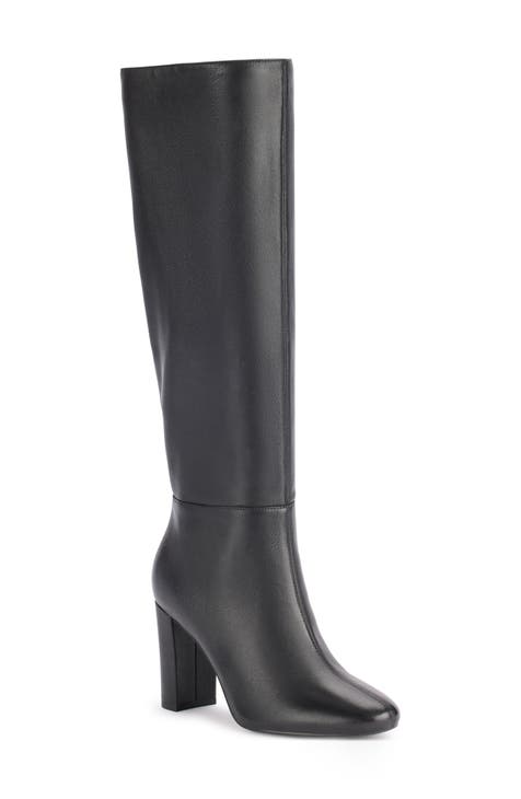 Dansko ‘Bentley’ Black Leather Zip Around Knee-High popular Boot 40