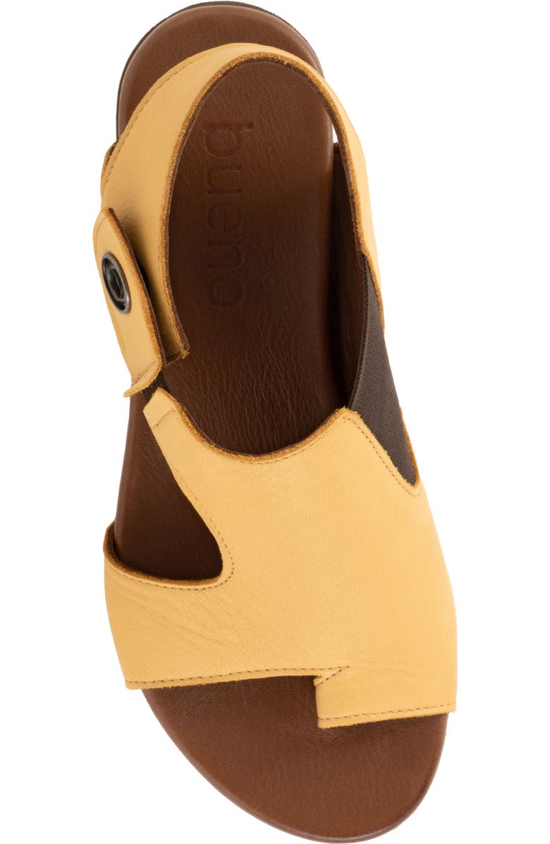 Bueno Tessie Toe Loop Sandal, Alternate, color, Mustard