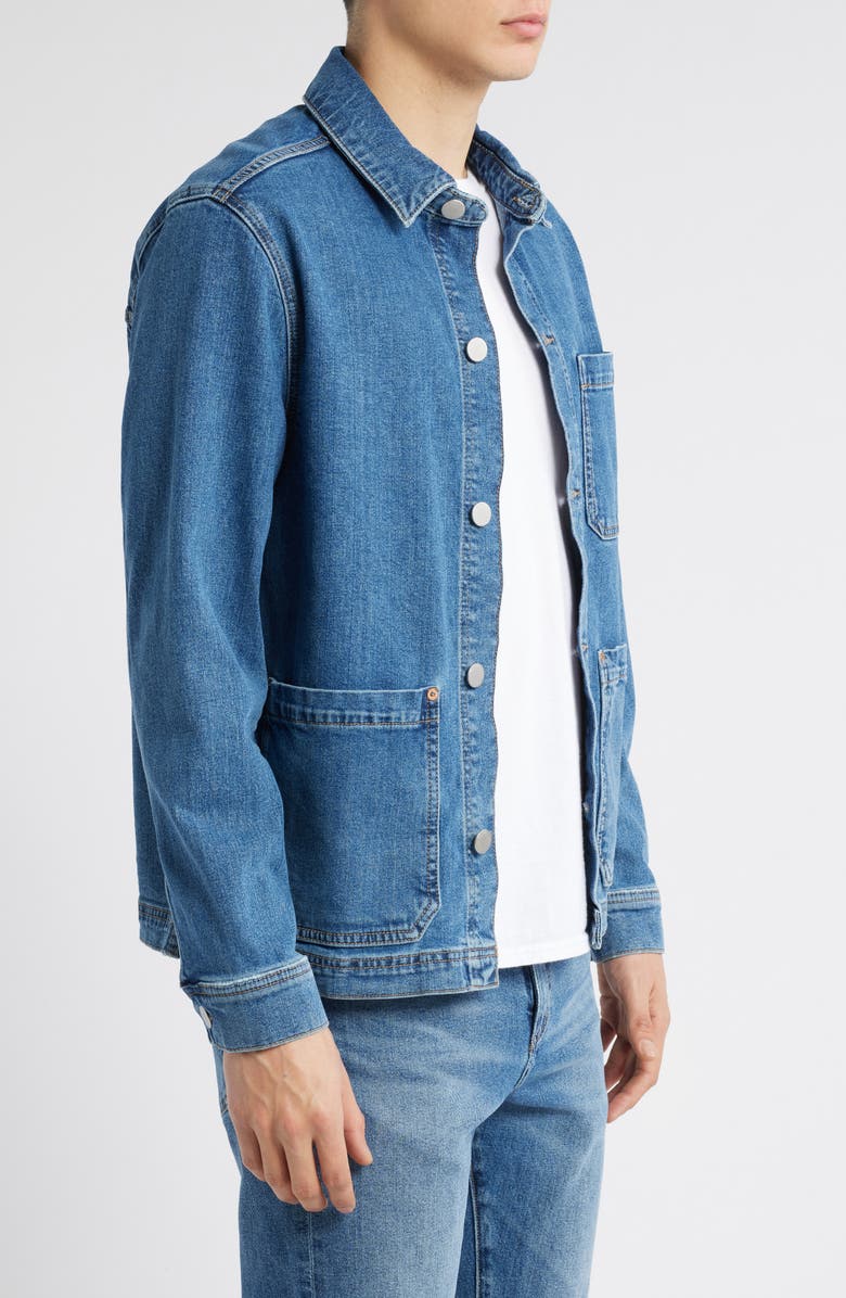 DL1961 Sean Stretch Denim Shirt Jacket, Alternate, color, Lakewood