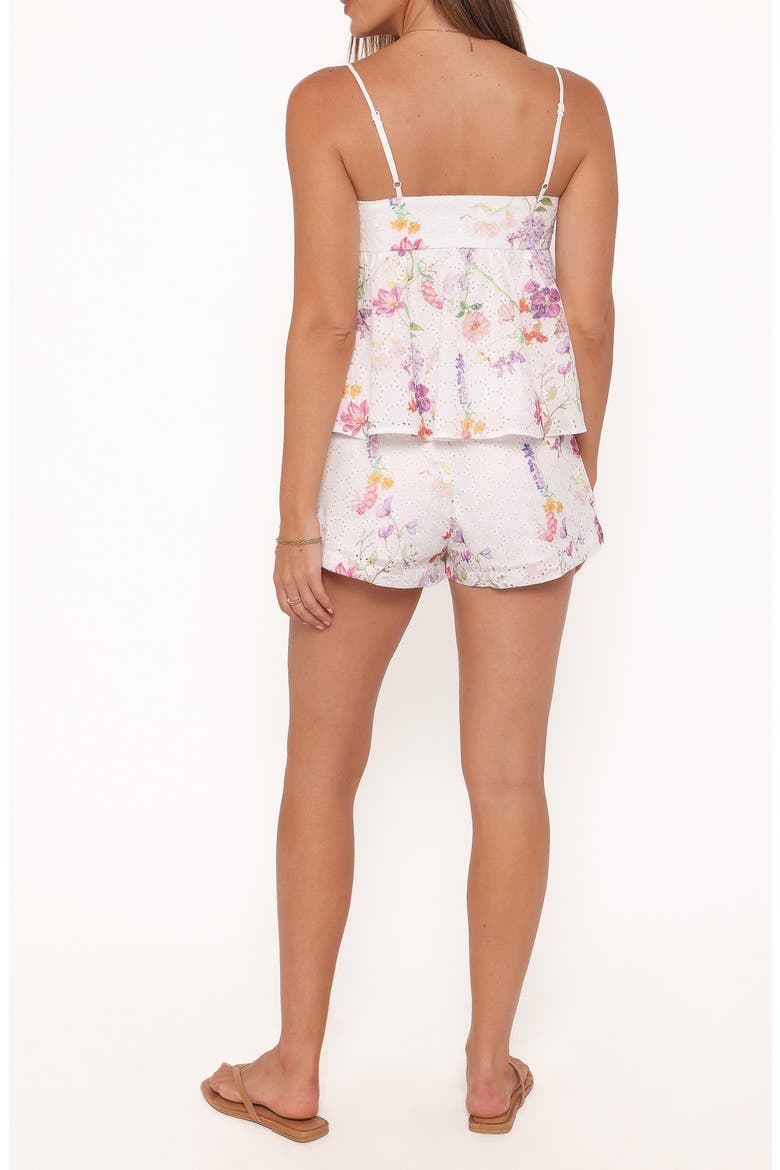 Calla Cotton Camisole & Shorts Set, Alternate, color, BRIGHT FLORAL