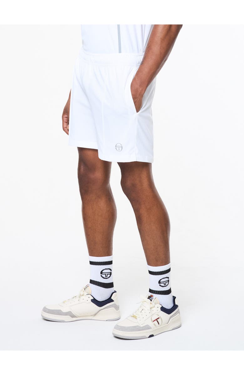 Sergio Tacchini Campo Court Short, Main, color, Brilliant White