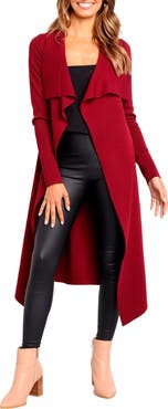 Petal & Pup Audrina Tie Front Longline Cardigan