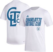 adidas Men's adidas White Charlotte FC Team Jersey Hook AEROREADY T-Shirt
