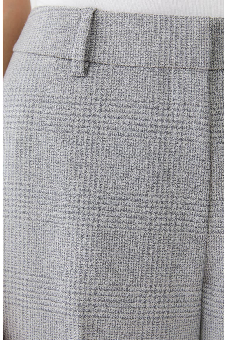 Gates Plaid Straight Leg Wool Pants, Alternate, color, NICKEL MULTI