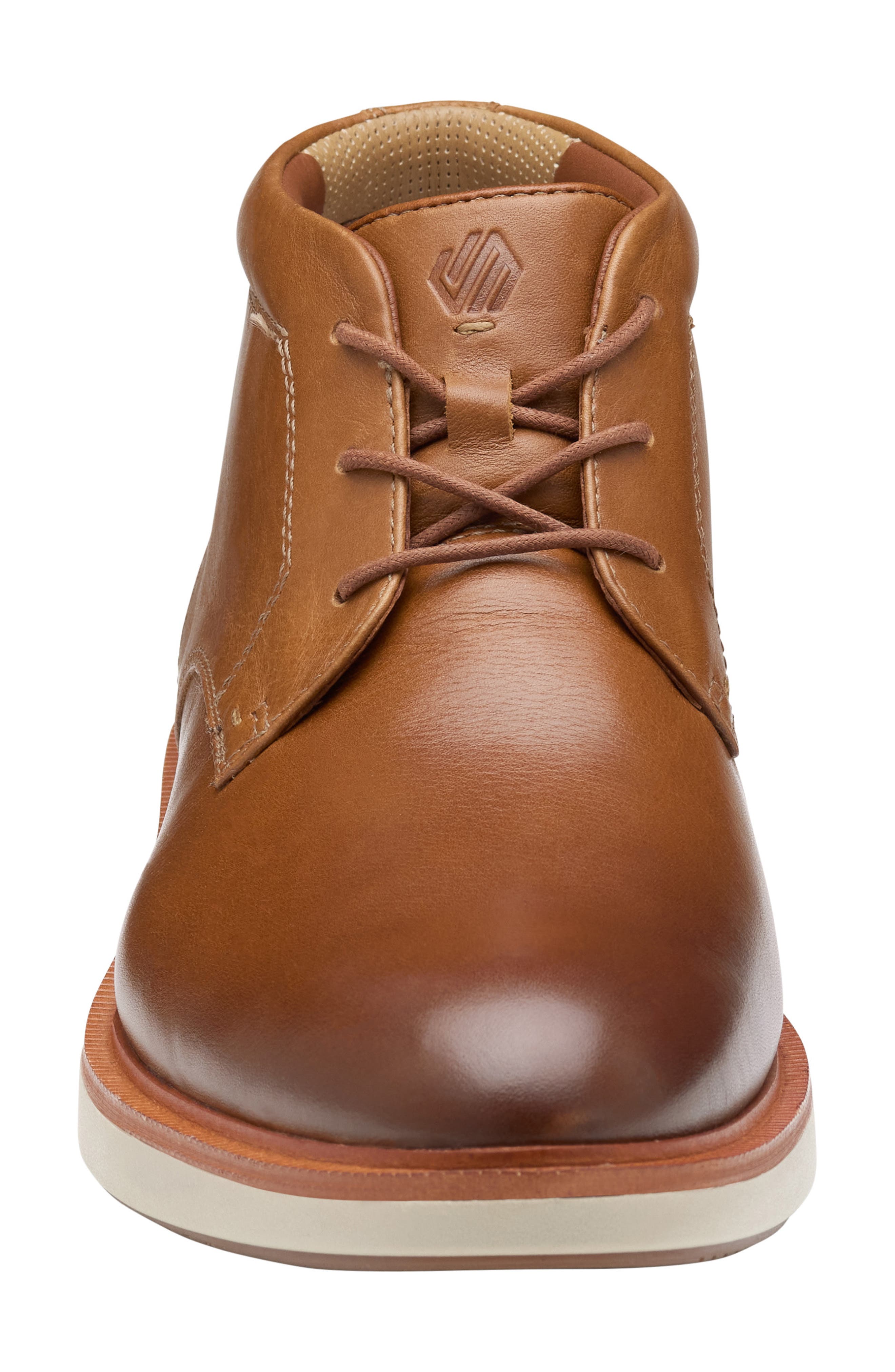 Johnston & Murphy Parker Waterproof Chukka Boot, Alternate, color, Brown Waterproof Full Grain