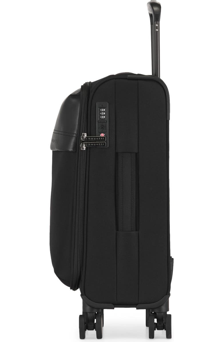 bugatti Siena Softside Carry-On Luggage with TSA Lock, Alternate, color,