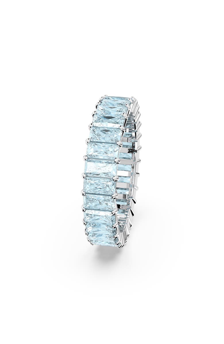 Swarovski Matrix Eternity Ring, Alternate, color, Blue
